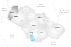 Kaart van de gemeente