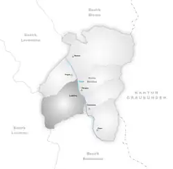 Kaart van de gemeente