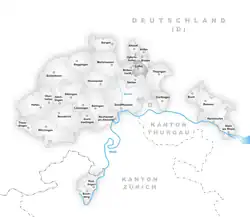 Kaart van de gemeente