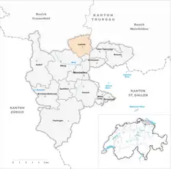 Kaart van de gemeente