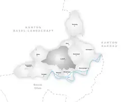 Kaart van de gemeente