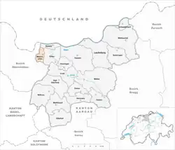 Kaart van de gemeente