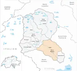 Kaart van de gemeente