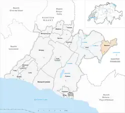 Kaart van de gemeente