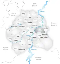 Kaart van de gemeente