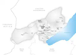 Kaart van de gemeente