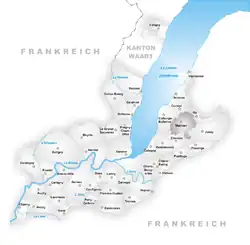 Kaart van de gemeente