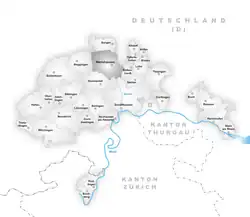 Kaart van de gemeente