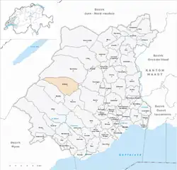 Kaart van de gemeente