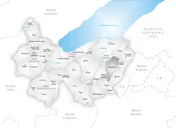 Kaart van de gemeente