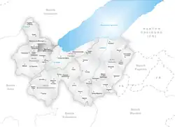 Kaart van de gemeente