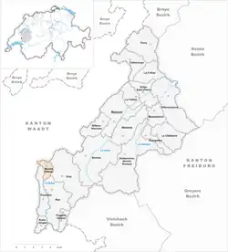 Kaart van de gemeente