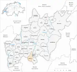 Kaart van de gemeente