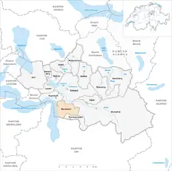 Kaart van de gemeente