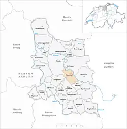 Kaart van de gemeente