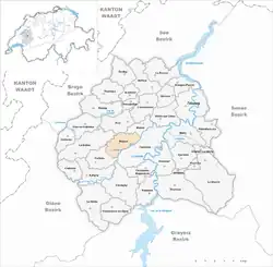 Kaart van de gemeente