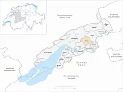 Kaart van de gemeente