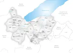 Kaart van de gemeente