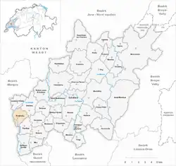 Kaart van de gemeente