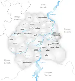 Kaart van de gemeente