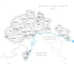 Kaart van de gemeente