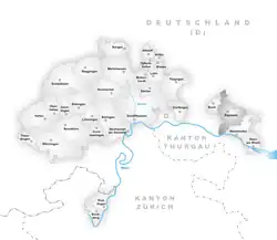 Kaart van de gemeente