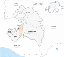 Kaart van de gemeente