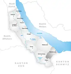 Kaart van de gemeente