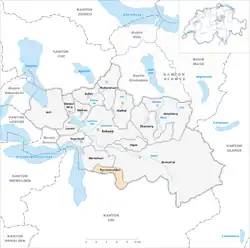 Kaart van de gemeente