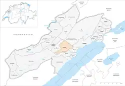 Kaart van de gemeente