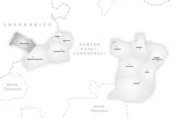 Kaart van de gemeente