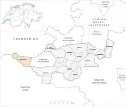 Kaart van de gemeente