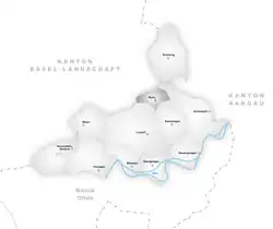 Kaart van de gemeente