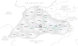 Kaart van de gemeente