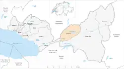 Kaart van de gemeente