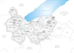 Kaart van de gemeente