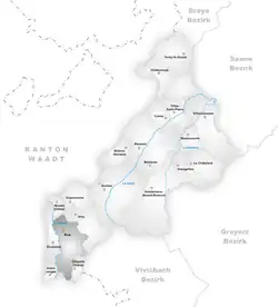 Kaart van de gemeente