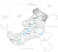 Kaart van de gemeente