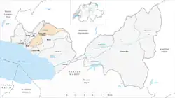 Kaart van de gemeente