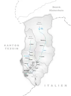 Kaart van de gemeente