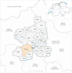 Kaart van de gemeente