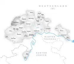 Kaart van de gemeente