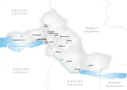 Kaart van de gemeente