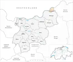 Kaart van de gemeente