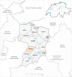 Kaart van de gemeente