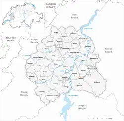 Kaart van de gemeente