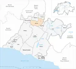 Kaart van de gemeente