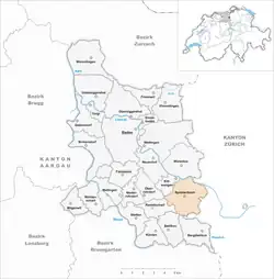 Kaart van de gemeente