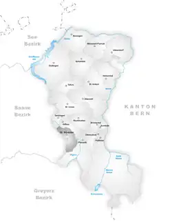 Kaart van de gemeente