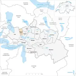 Kaart van de gemeente